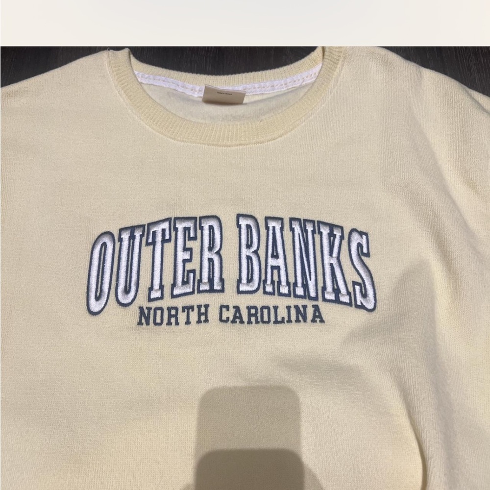 Outer Banks Yellow Sweater